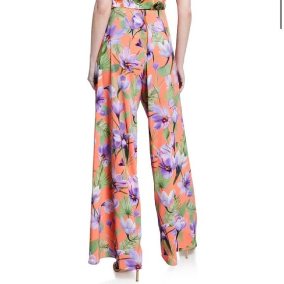 Alice + Olivia Athena Wide Leg Pant High Rise (SIZE 0) - Picture 6 of 10